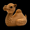 2 Different Camel Duck Figurine Tan & Brown Desert Theme Collection - JM Designs