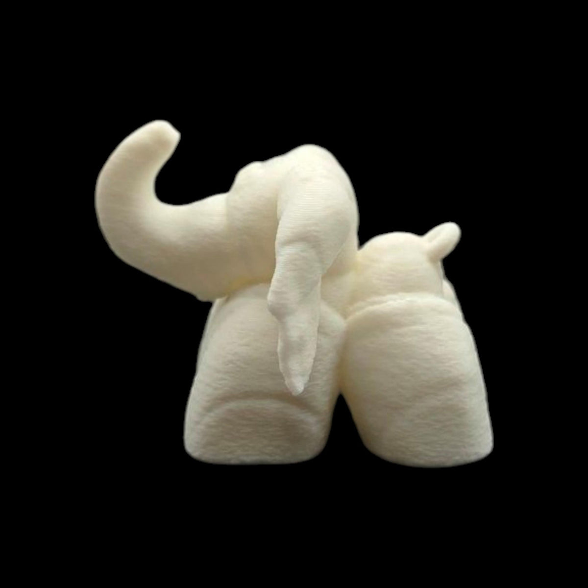 2 Different Elephant Towel Keychain Cruise Line Souvenir Travel Accessory Vacation Gift Towel Animal Charm Novelty Item