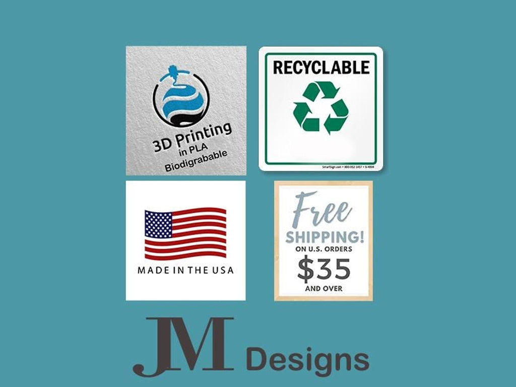 3D Printed Bookmarks Set, Miniature Skyline Design in Vibrant Colors - JM Designs