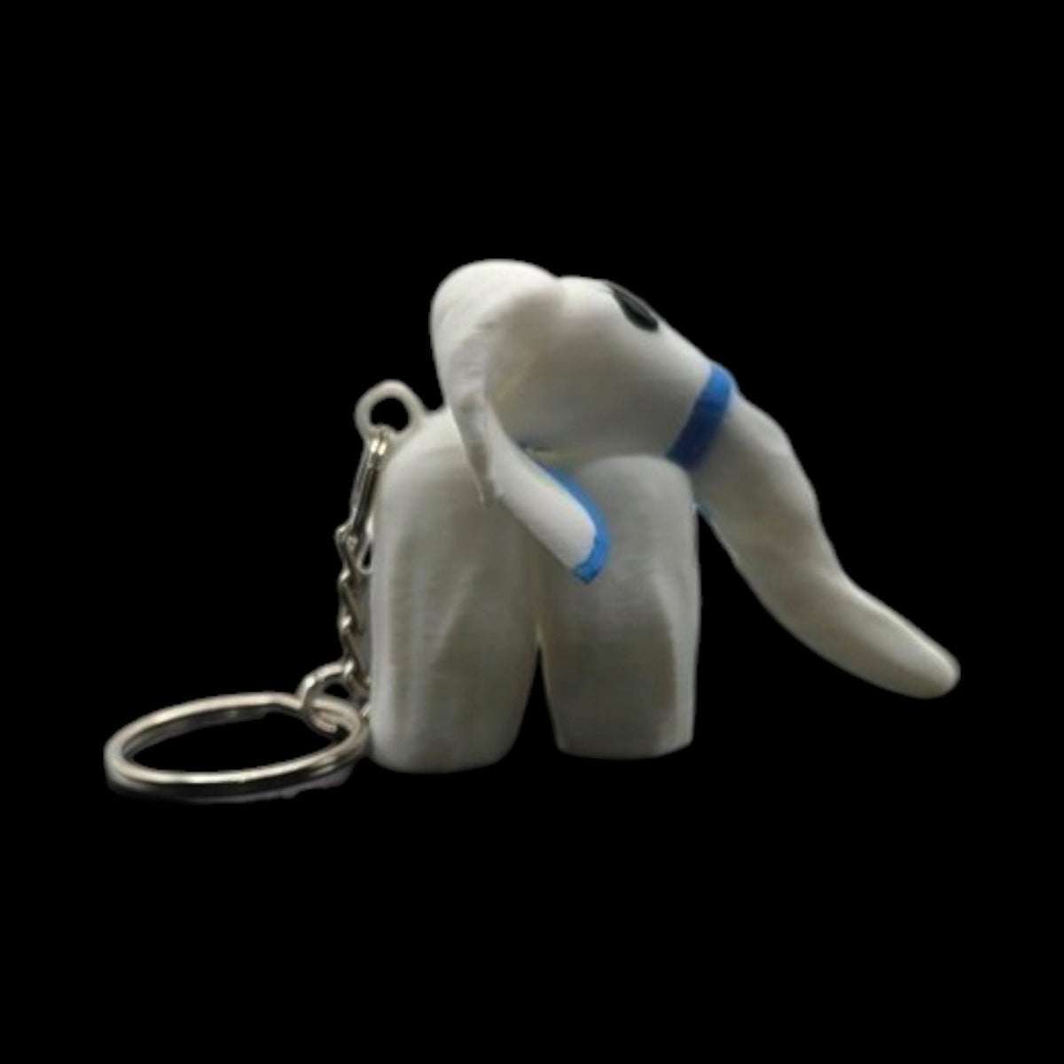 4 Different White Elephant Towel Animal Keychain Cruise Lines Souvenir Travel Accessory Vacations - JM Designs