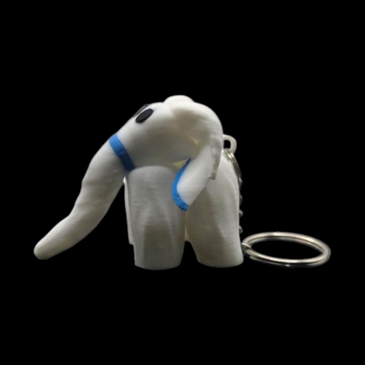 4 Different White Elephant Towel Animal Keychain Cruise Lines Souvenir Travel Accessory Vacations - JM Designs