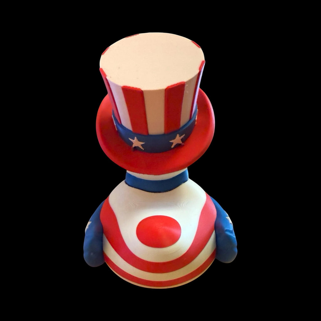 4Th of July Duck, Patriotic Rubber with Stars and Stripes Design - JM Designs