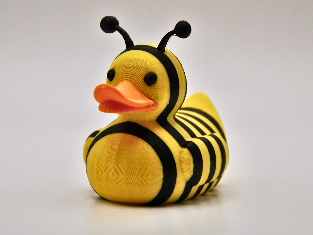 Bumble Bee Duck Desk Display Ornament  Cute Collectible  - JM Designs