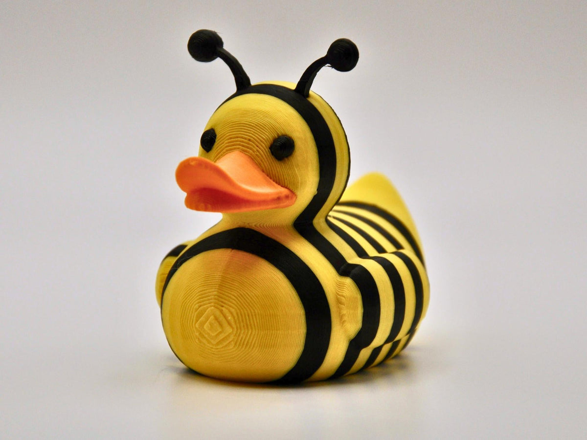 Bumble Bee Duck Desk Display Ornament  Cute Collectible  - JM Designs