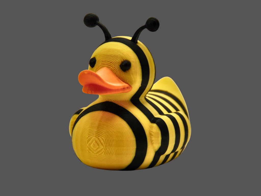 Bumble Bee Duck Desk Display Ornament  Cute Collectible  - JM Designs