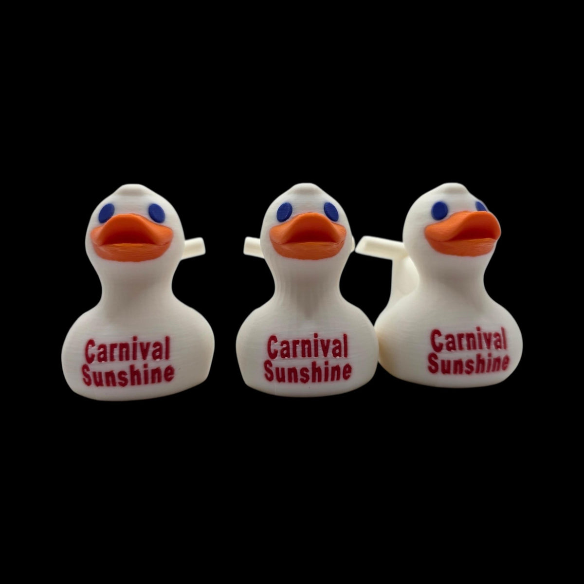 Carnival Cruise Inspired Duck, 3D Printed Novelty with Custom Ship Name - JM Designs