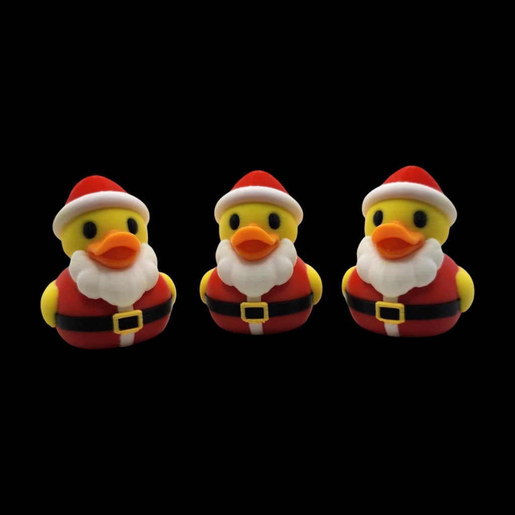 Santa and Mrs Claus Christmas Ducks Holiday Decoration -JM Designs