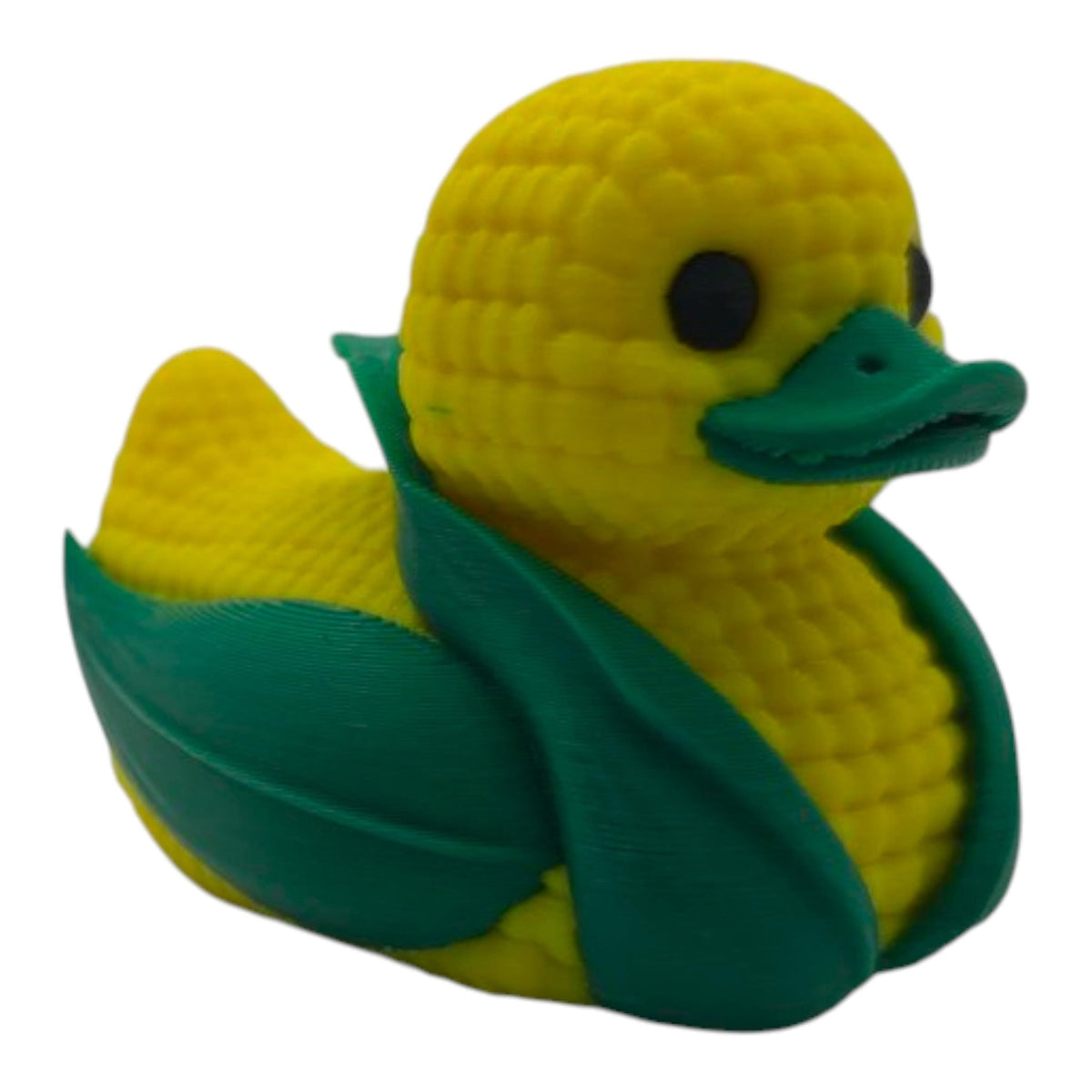 Corn Duck Miniature Figurine For Jeeps Dashboards Yellow Desk Decor Truck Figurine Corn Design - JM Designs