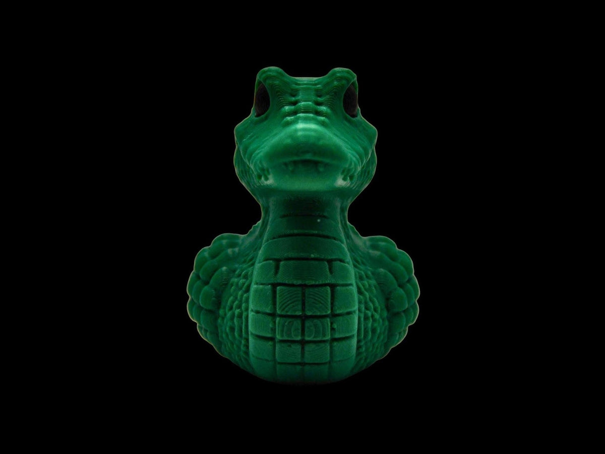 Crocodile Duck 3D Printed Creature Figure for Desk Decor - JM Designs