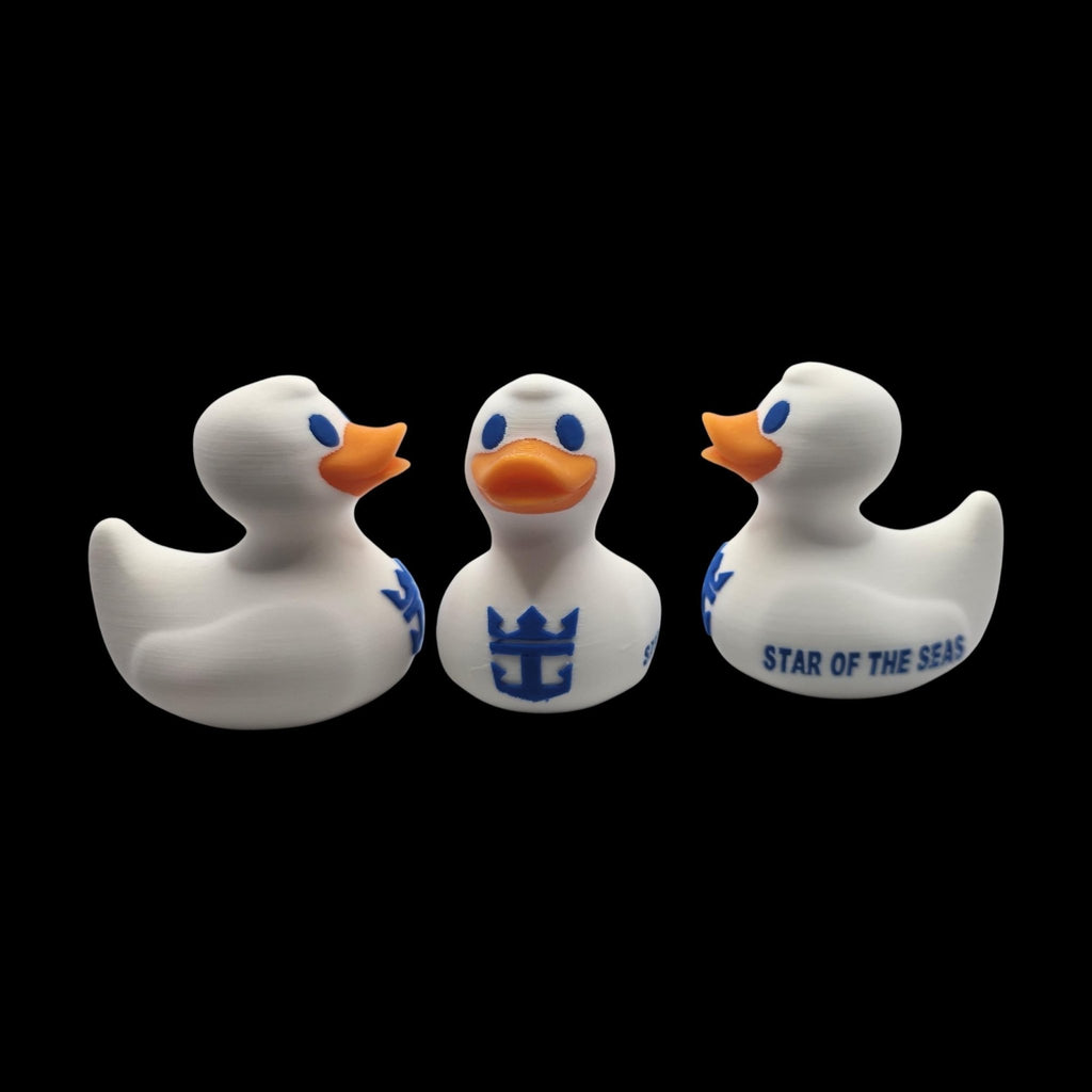 Custom Royal Caribbean Cruise-Inspired Duck - JM Designs