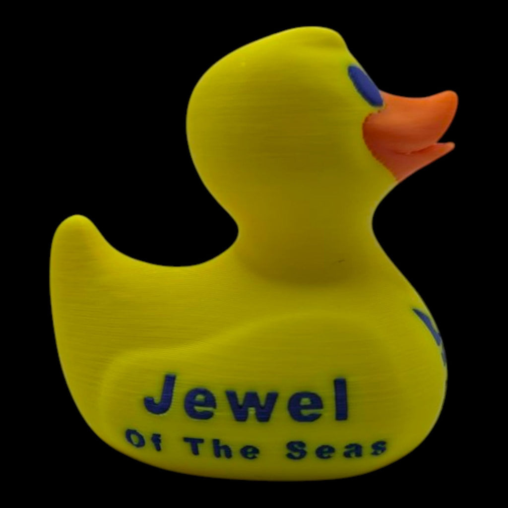 Custom Royal Caribbean Cruise Ship Duck Cruise Ship Duck Royal Caribbean Cruise Collection 3D Printed Custom Duck