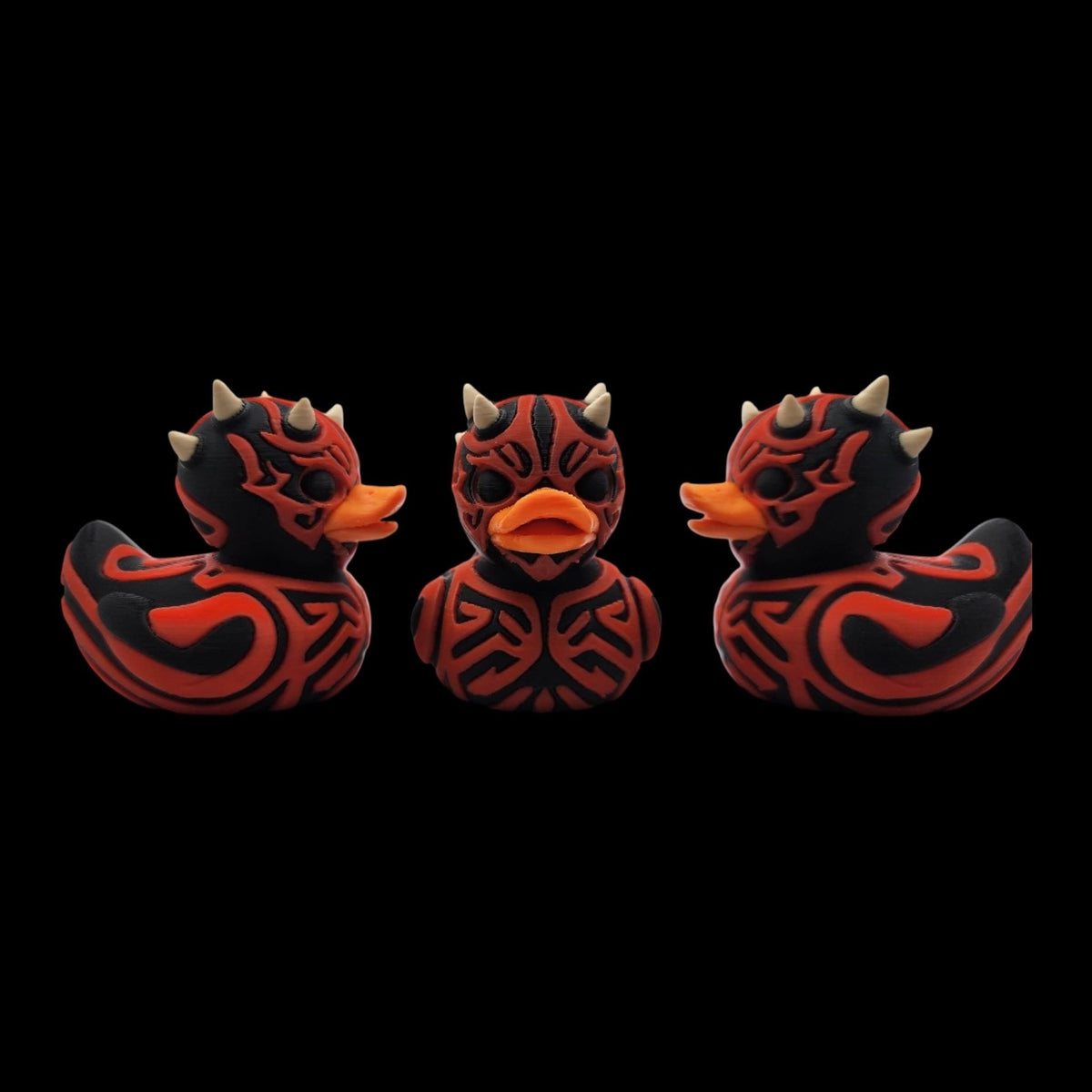 Darth Maul-Inspired Duck - JM Designs