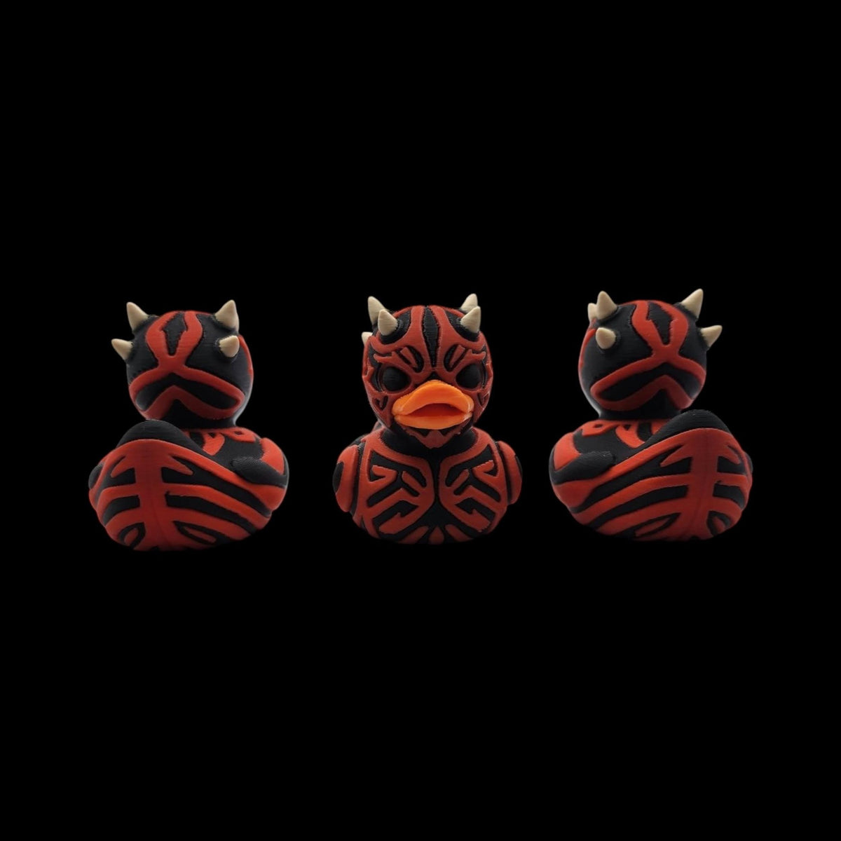 Darth Maul-Inspired Duck - JM Designs
