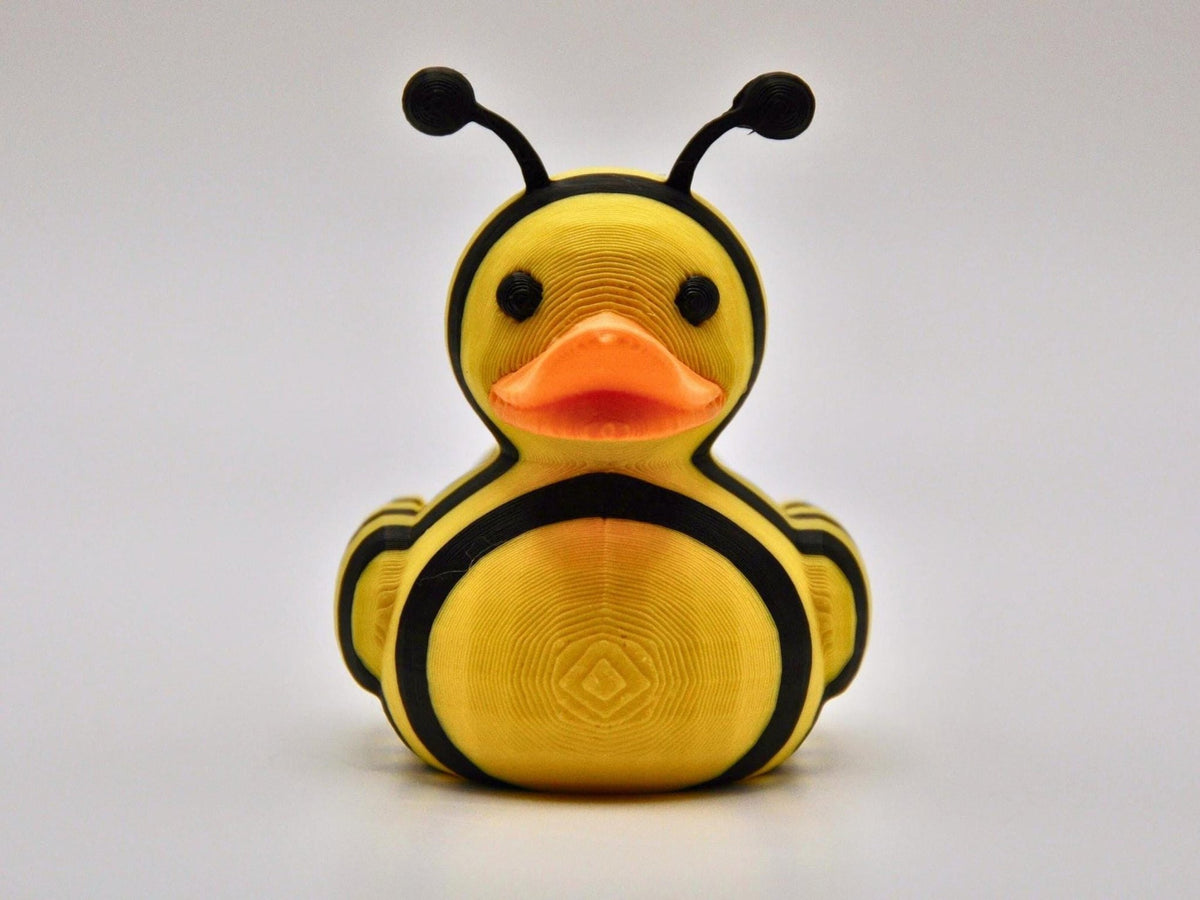 Duck Wall Art, 3D Printed Bumble Bee Decor for Nursery or Bathroom - JM Designs