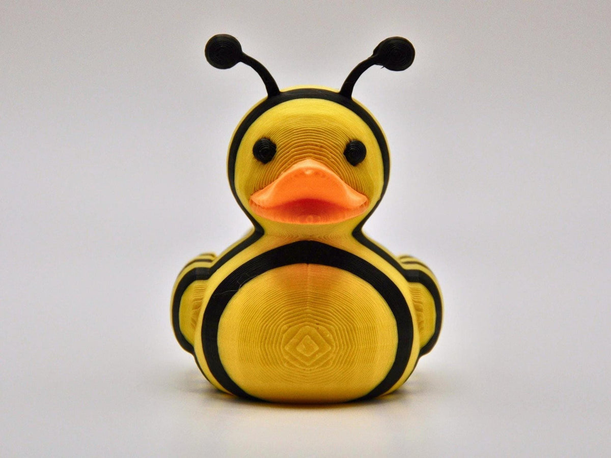 Duck Wall Art, 3D Printed Bumble Bee Decor for Nursery or Bathroom - JM Designs