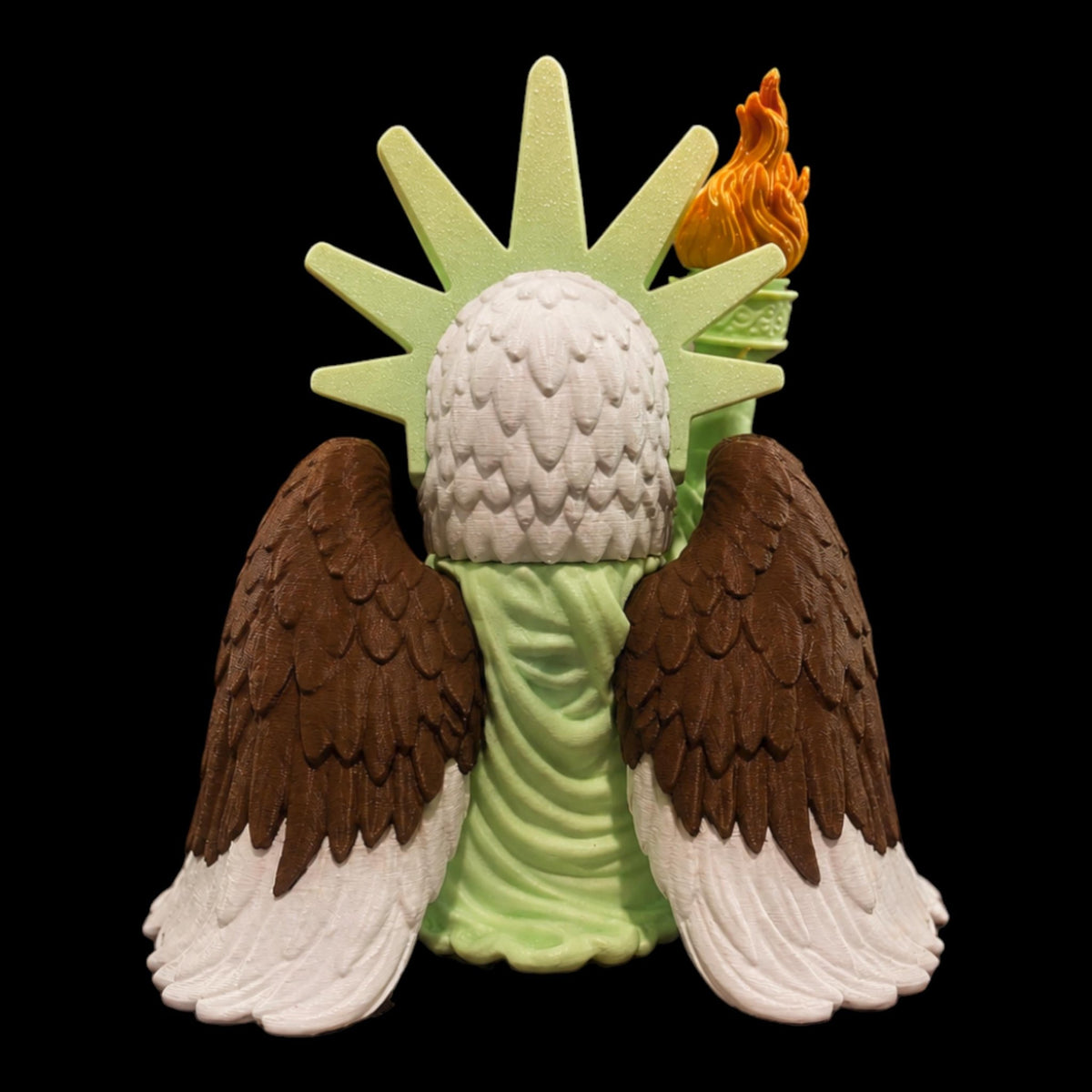 Eagle Statue of Liberty Figurine: 250th Anniversary - JM Designs