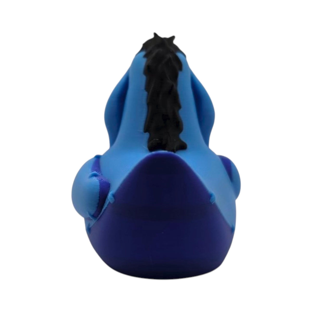 Eeyore Inspired Duck Gray & Black Funny Jeep Ducking Quirky Collectible Figurine Gag Gift Car - JM Designs