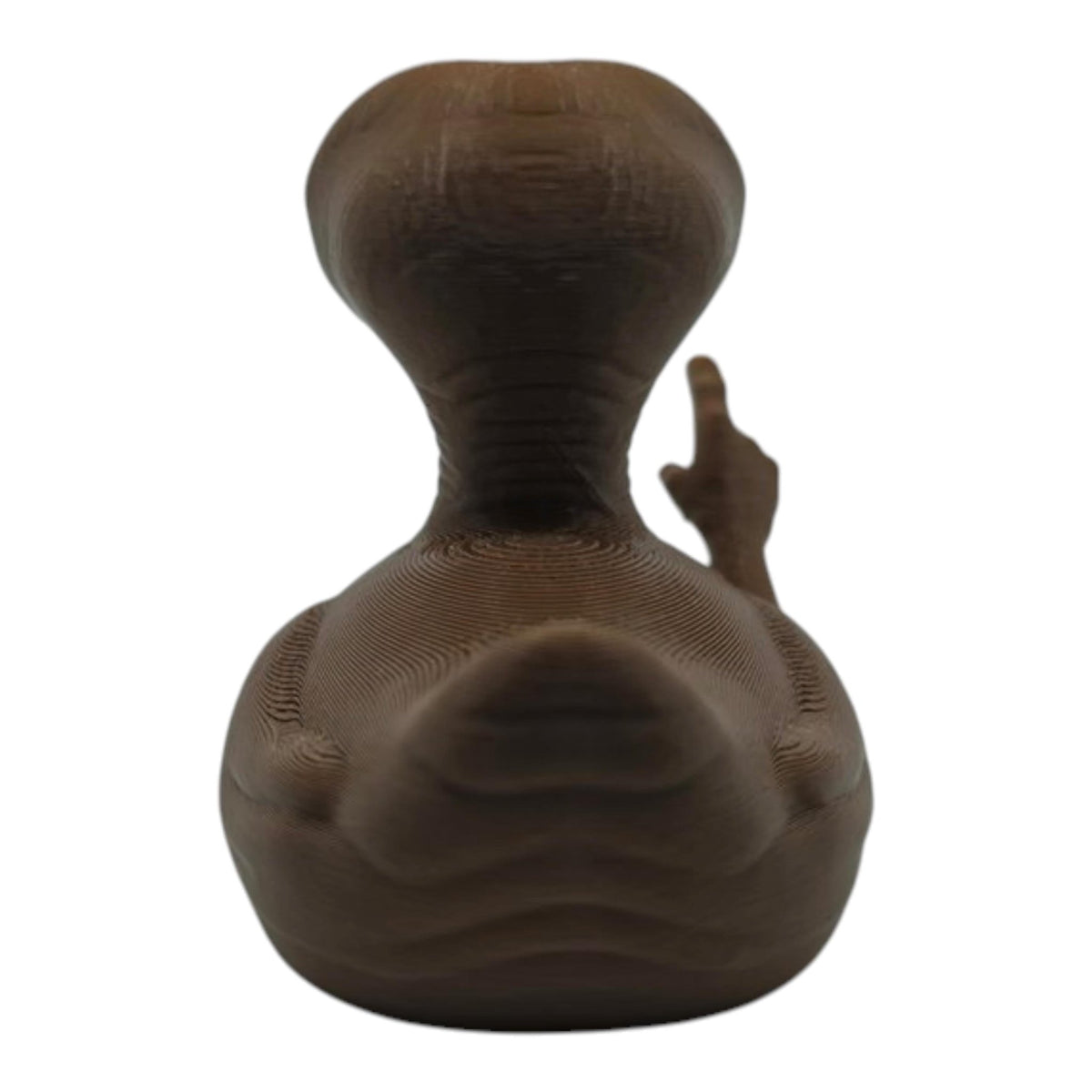 E.T. Extra Terrestrial Inspired Duck Movie Fan Alien Figure Collectible Display Shelf Piece Dashboard Ornament