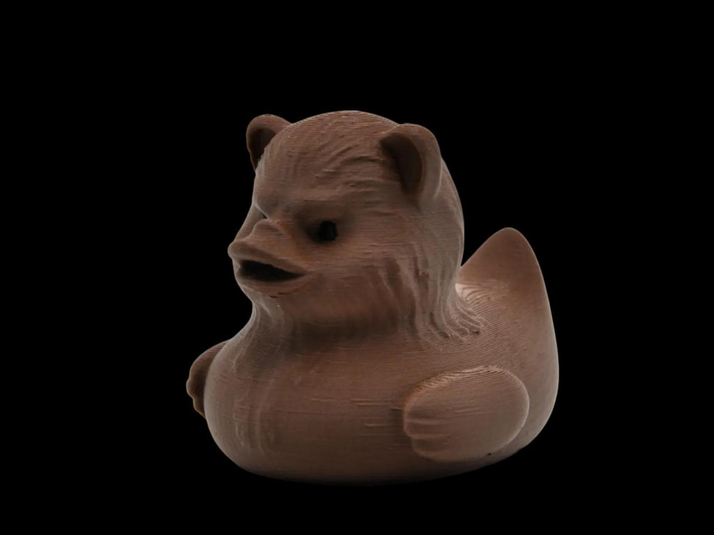 Ewok Inspired Duck Figurine 3D Printed Star Wars Collectible- JM Designs