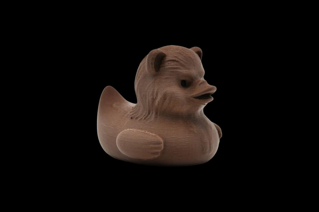 Ewok Inspired Duck Figurine 3D Printed Star Wars Collectible- JM Designs