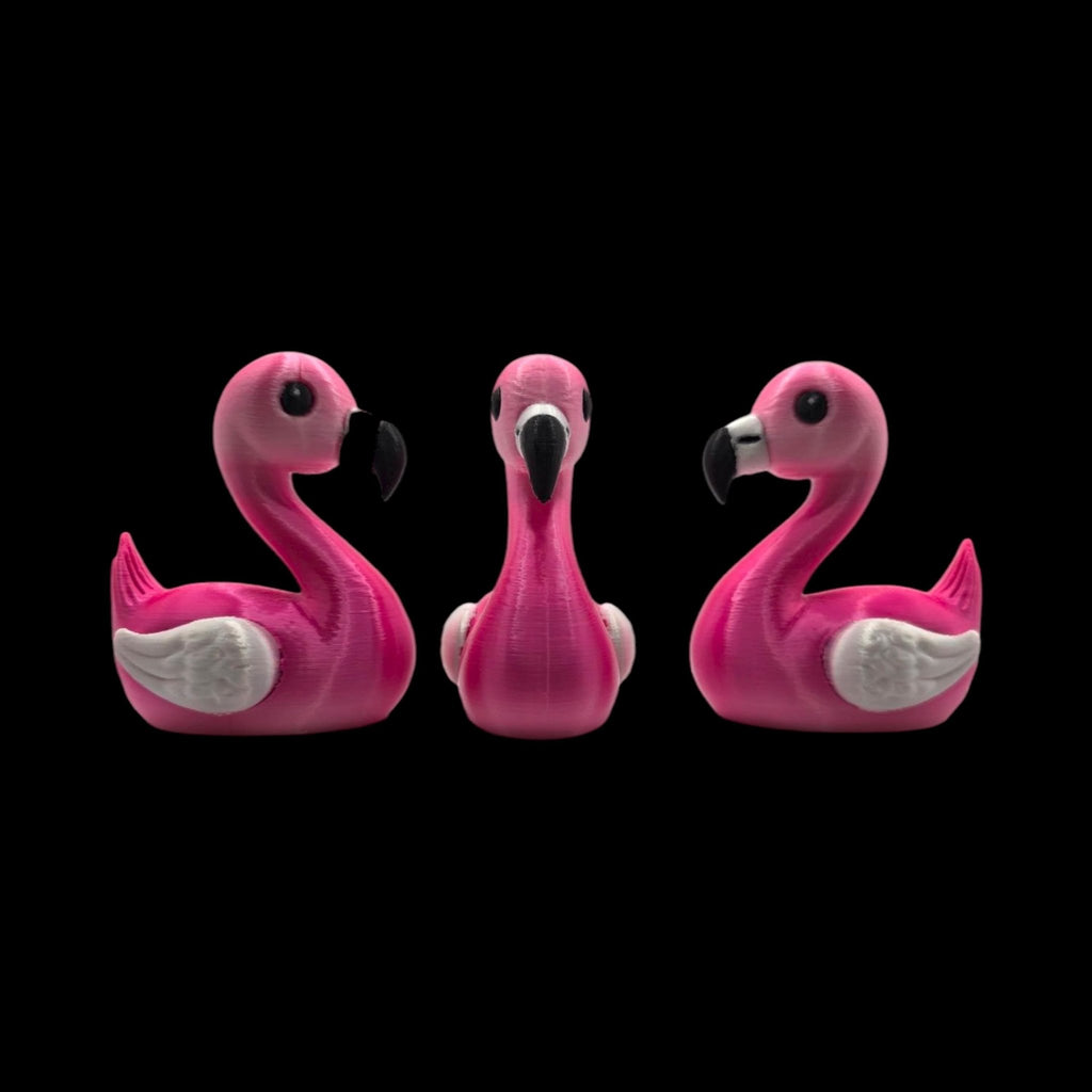 Flamingo Duck Figurine Cruise Ship Adventure Buddy - JM Designs