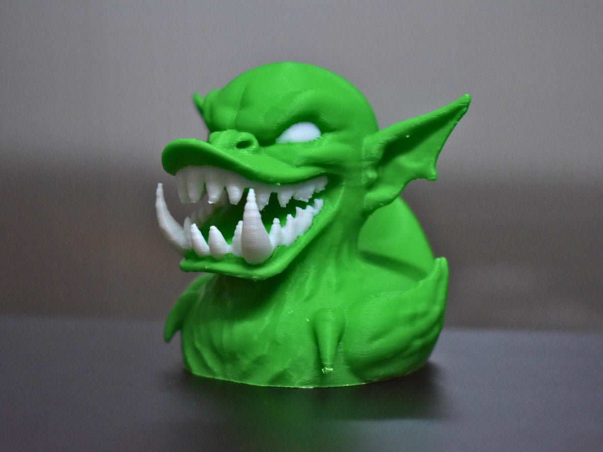 Goblin Duck Figurine: Spooky Halloween Decor - JM Designs