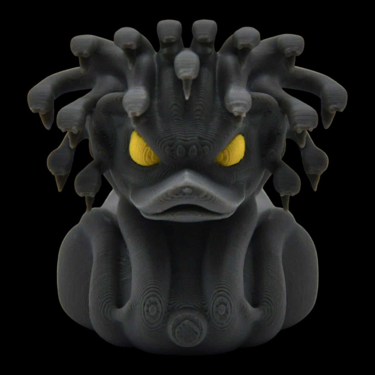 Gray Medusa Duck - JM Designs