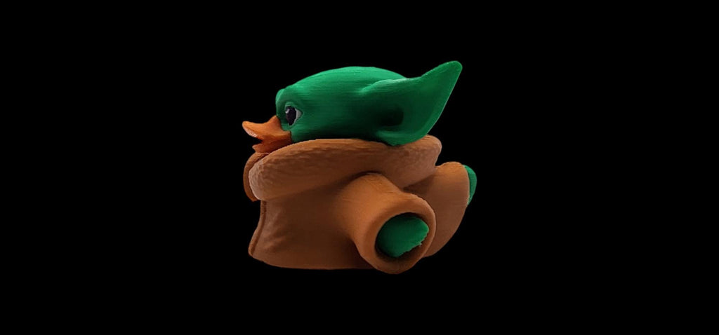 Grogu Inspired Duck From a Galaxy Far Away  Star Wars Fans  - JM Designs