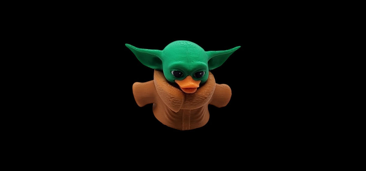 Grogu Inspired Duck From a Galaxy Far Away  Star Wars Fans  - JM Designs