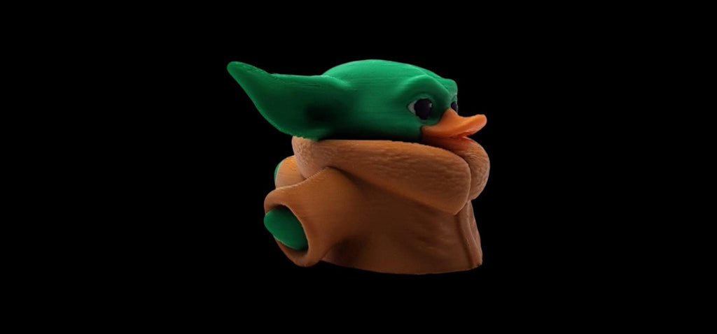 Grogu Inspired Duck From a Galaxy Far Away  Star Wars Fans  - JM Designs