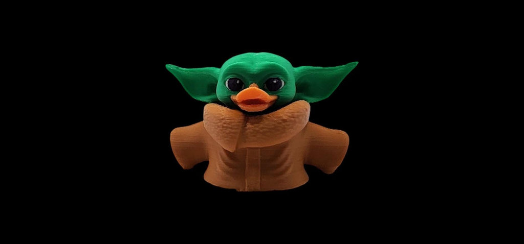 Grogu Inspired Duck From a Galaxy Far Away  Star Wars Fans  - JM Designs