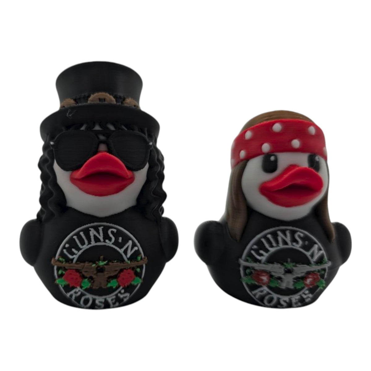 Guns N' Roses Jeep Dashboard Ducks – Slash & Axl Special Edition - JM Designs