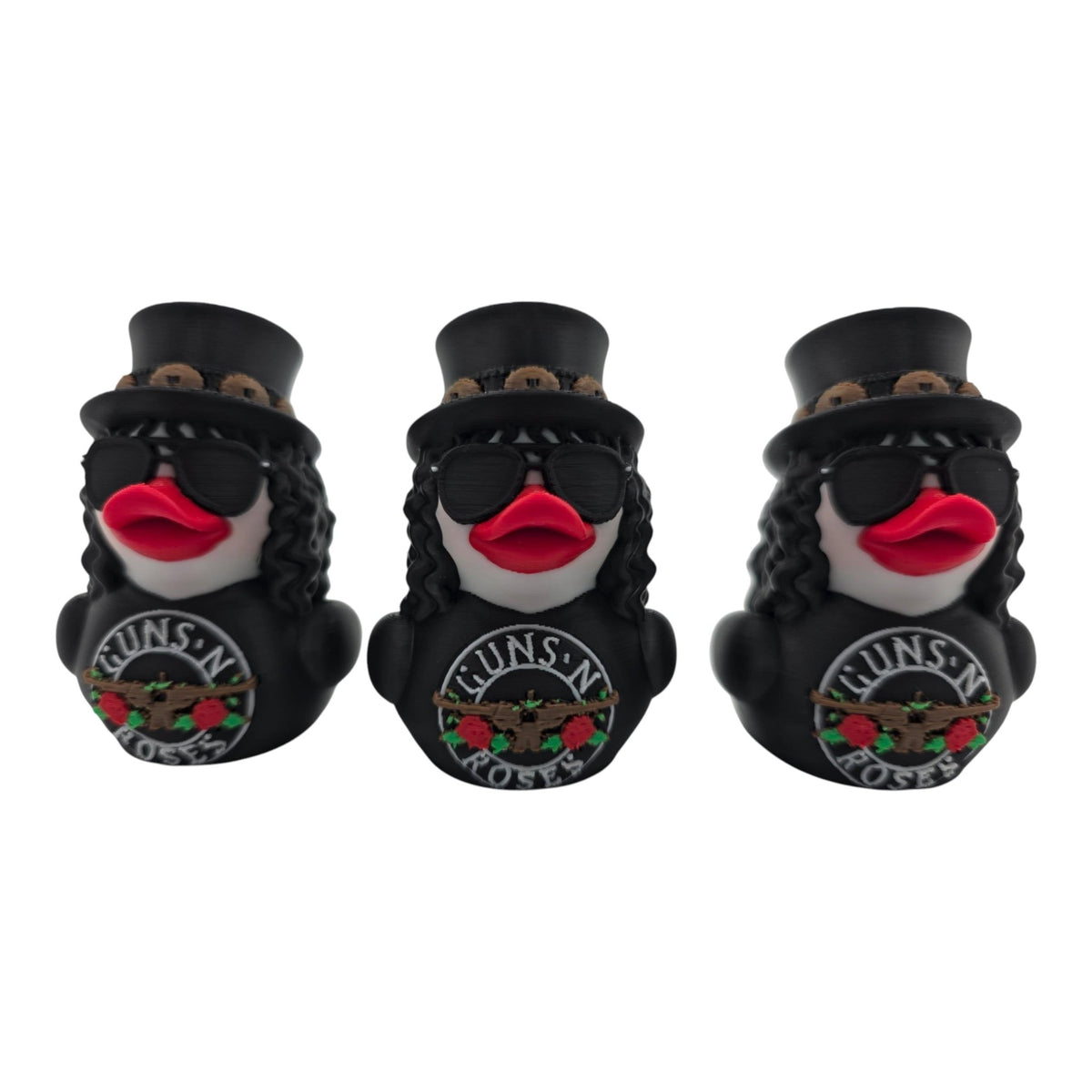 Guns N' Roses Jeep Dashboard Ducks – Slash & Axl Special Edition - JM Designs