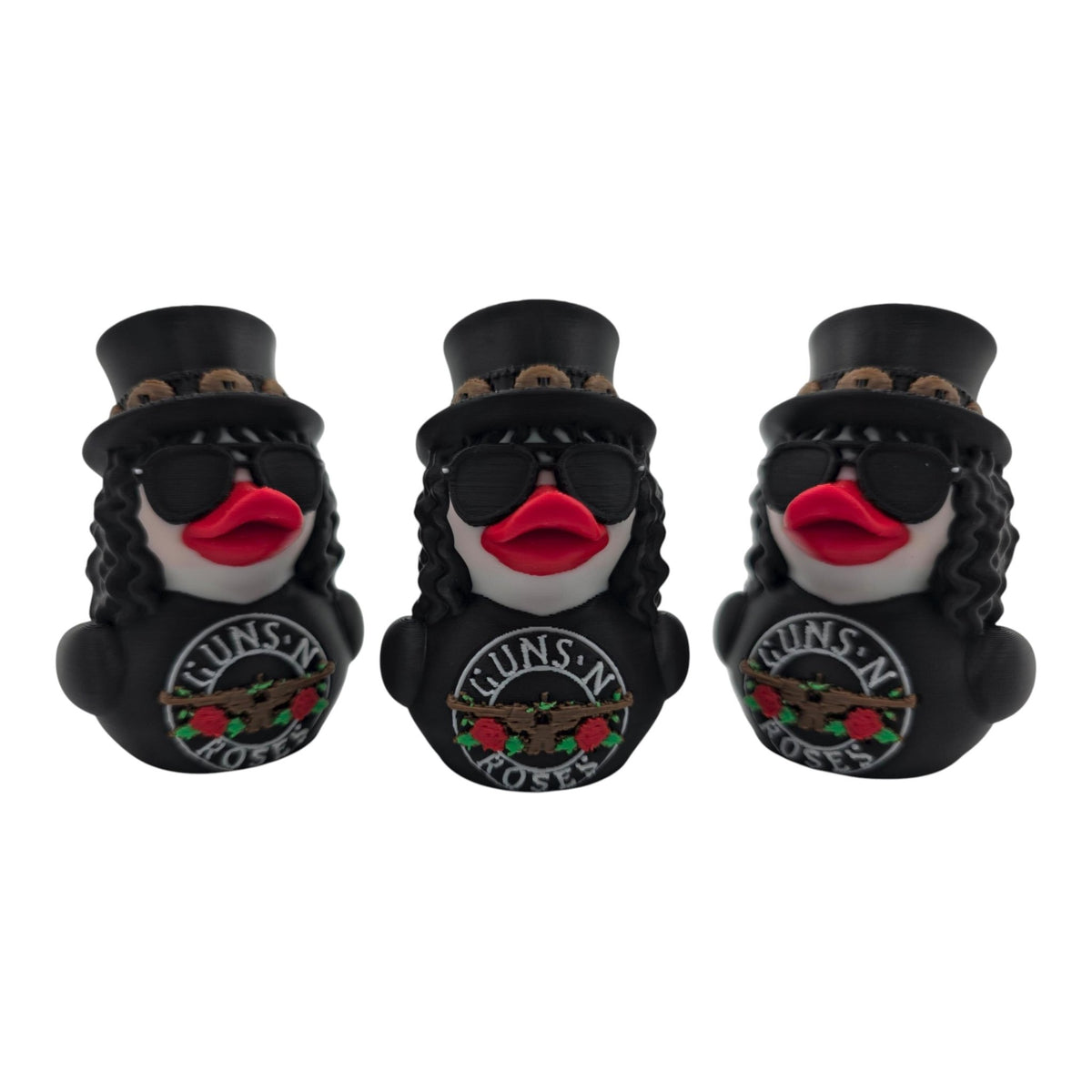 Guns N' Roses Jeep Dashboard Ducks – Slash & Axl Special Edition - JM Designs