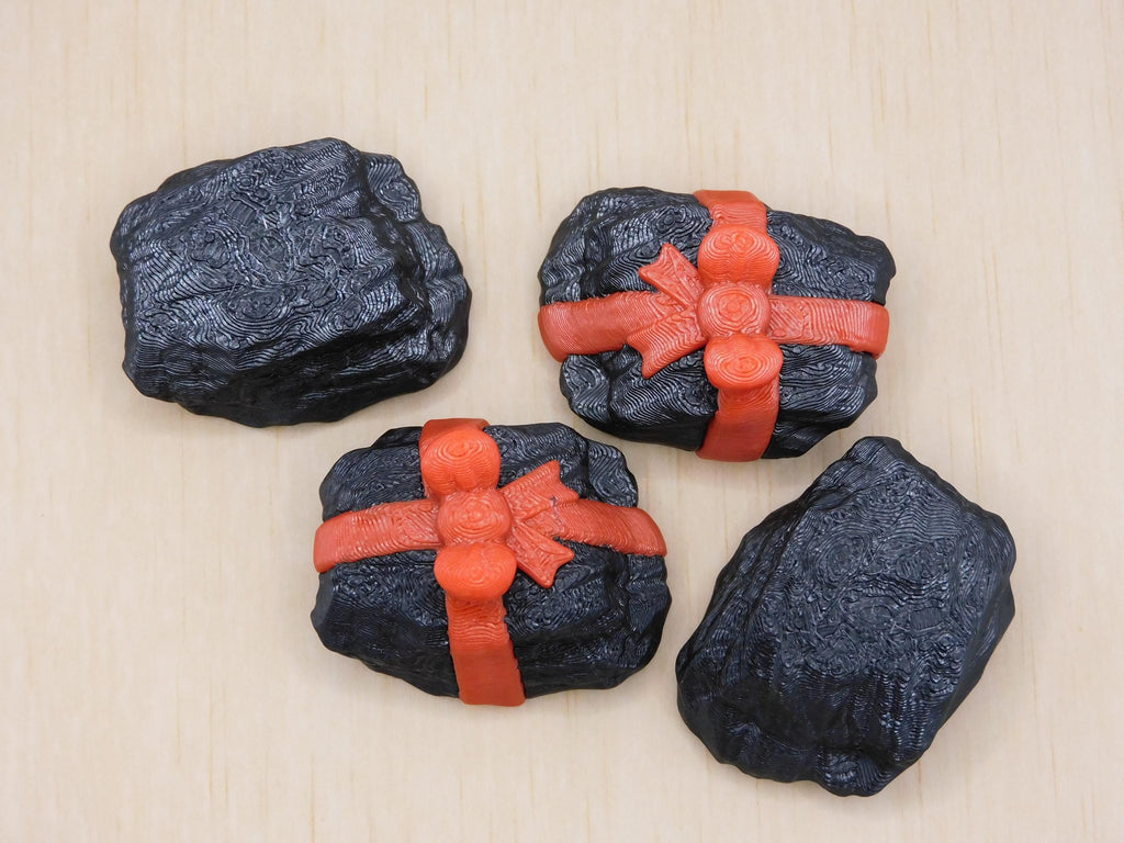 Lump of Coal Gift, Funny Naughty List Gag Christmas
