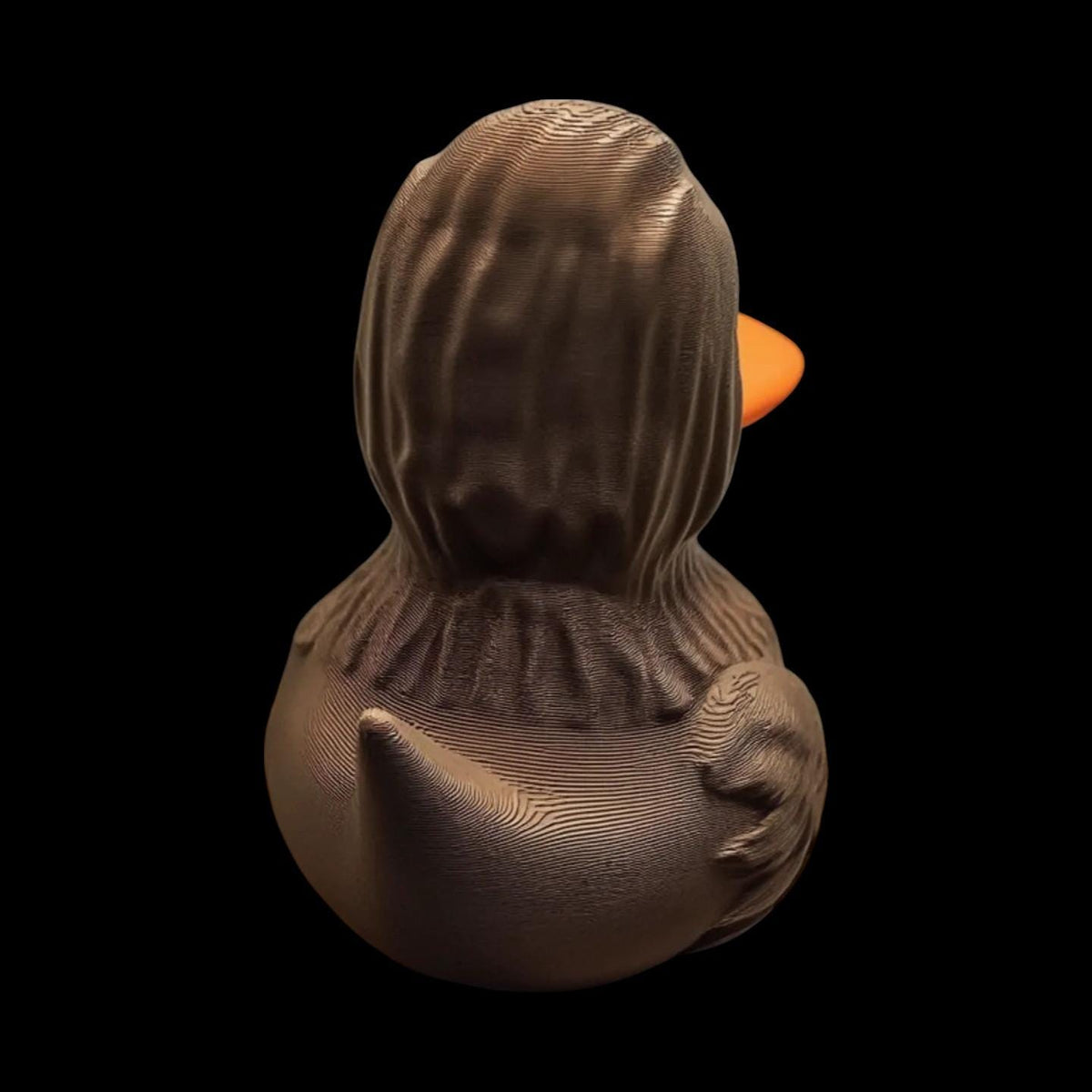 Chewbacca inspired Duck Star Wars Collectible Figure Display Item Desk Accessory Geek Nerdy Decoration Wookie Toy