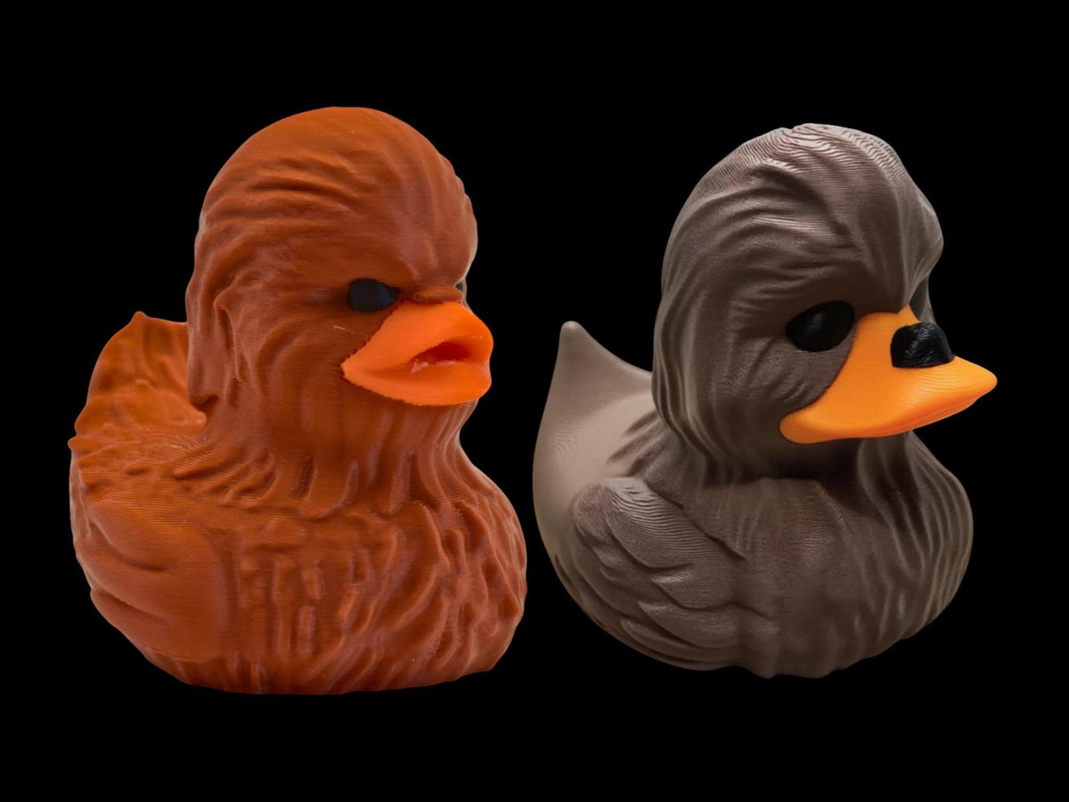 Chewbacca Rubber Duck Star Wars Collectible Figure Display Item Desk Accessory Geek Gift Nerdy Decoration  Display Wookie