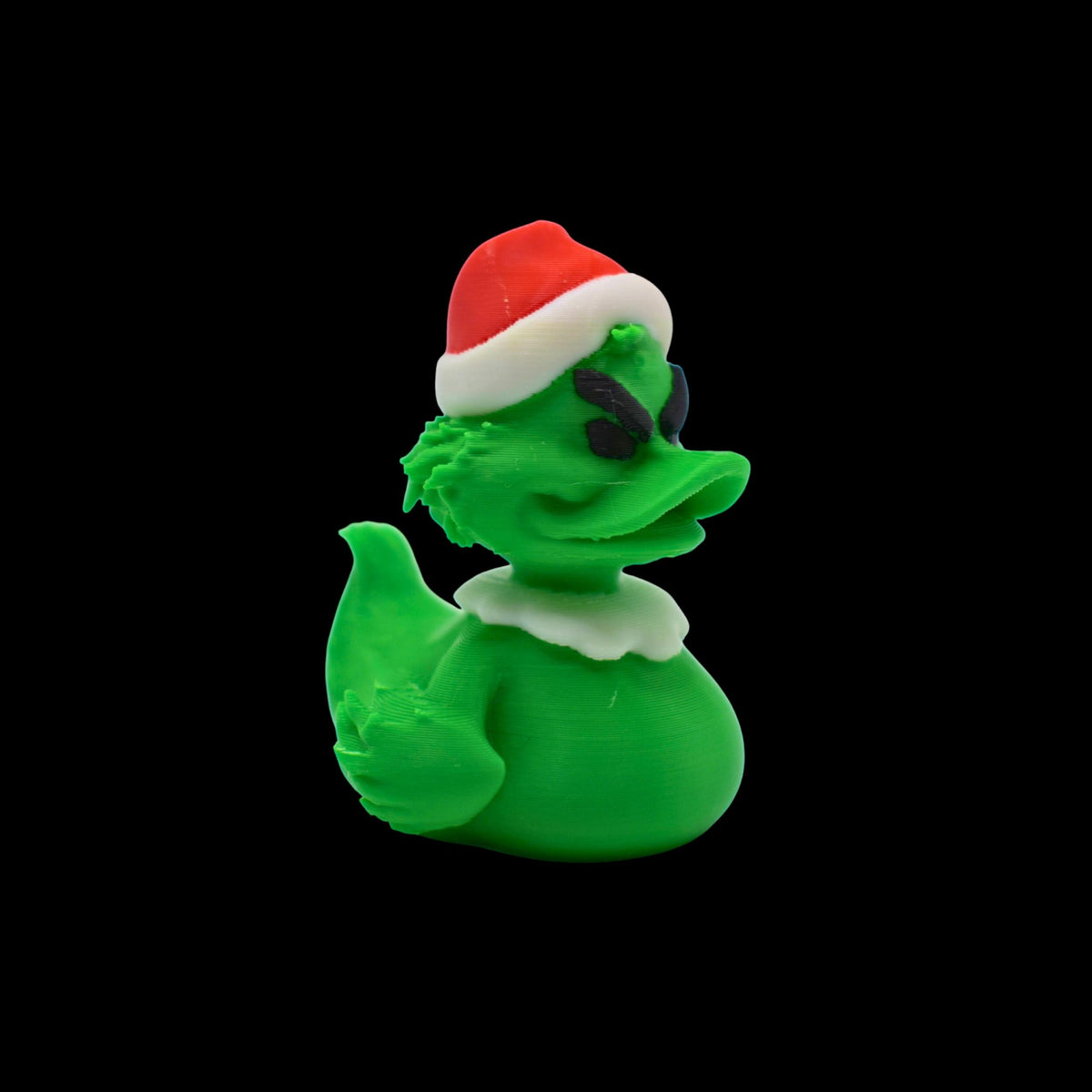 5 Different Inspired Grinch Duck Figurine Christmas Decoration Holiday Gift Idea Perfect Present Santa Ornament