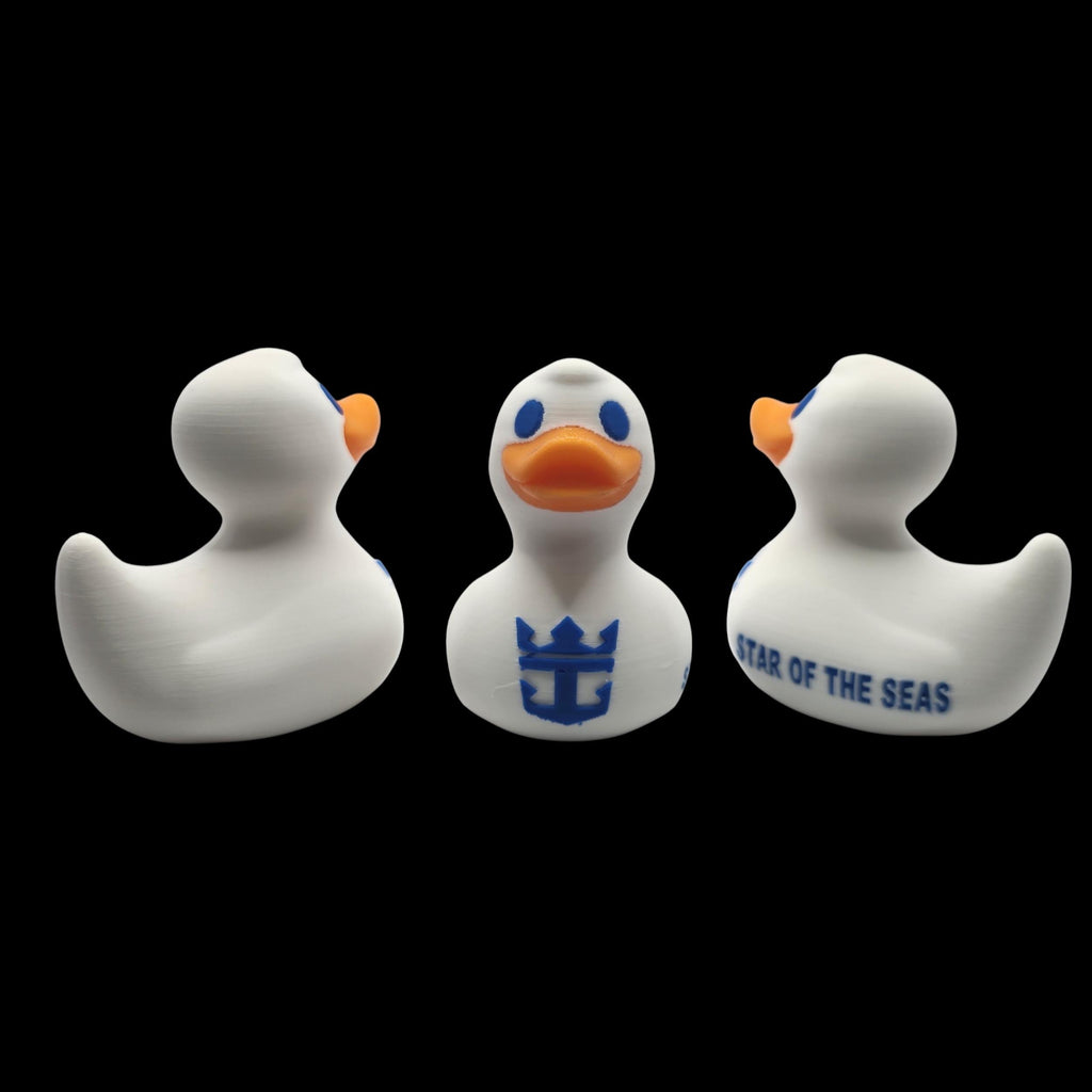 Custom Royal Caribbean Cruise Inspired Ship Duck Cruise Ship Duck Royal Caribbean Cruise Collection 3D Printed Custom Duck