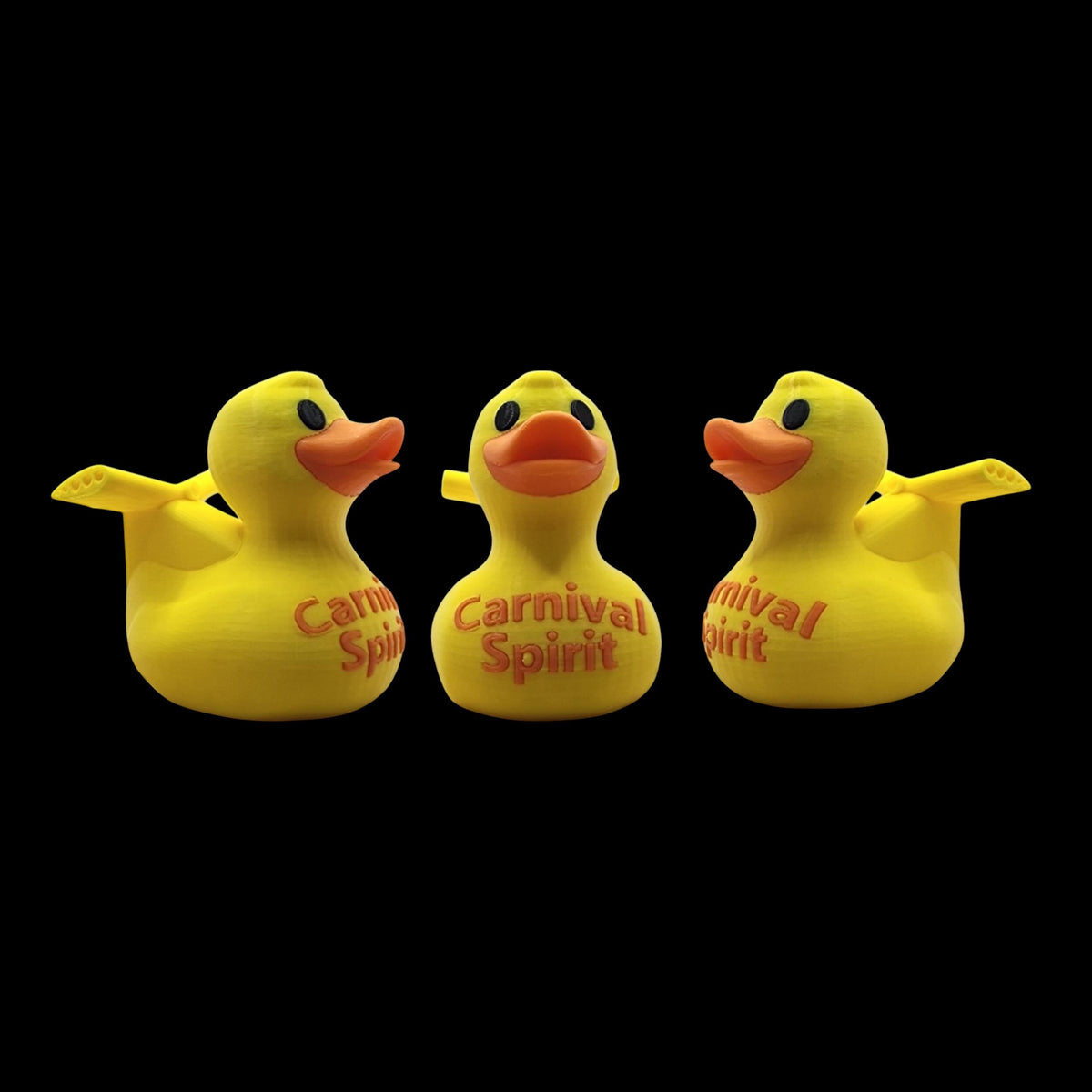 Jeep Ducking Gift Idea Carnival Cruise Duck Novelty Rubber Toy Wing Tail Design 3D Printed Collectible Cruise Ship Souvenir