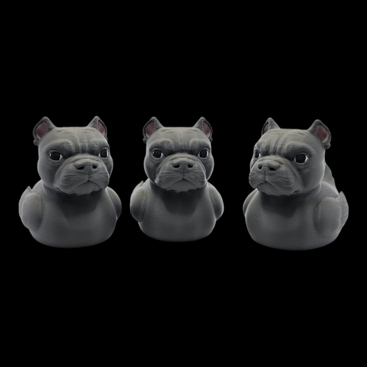 Collectible Animal Hybrid Bulldog Duck Figurine Miniature Statue Unique Design Small Size Display Piece Five Colors