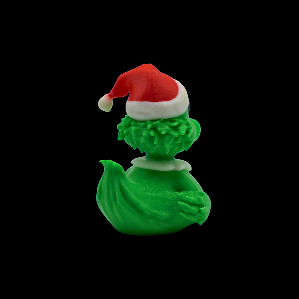 5 Different Inspired Grinch Duck Figurine Christmas Decoration Holiday Gift Idea Perfect Present Santa Ornament