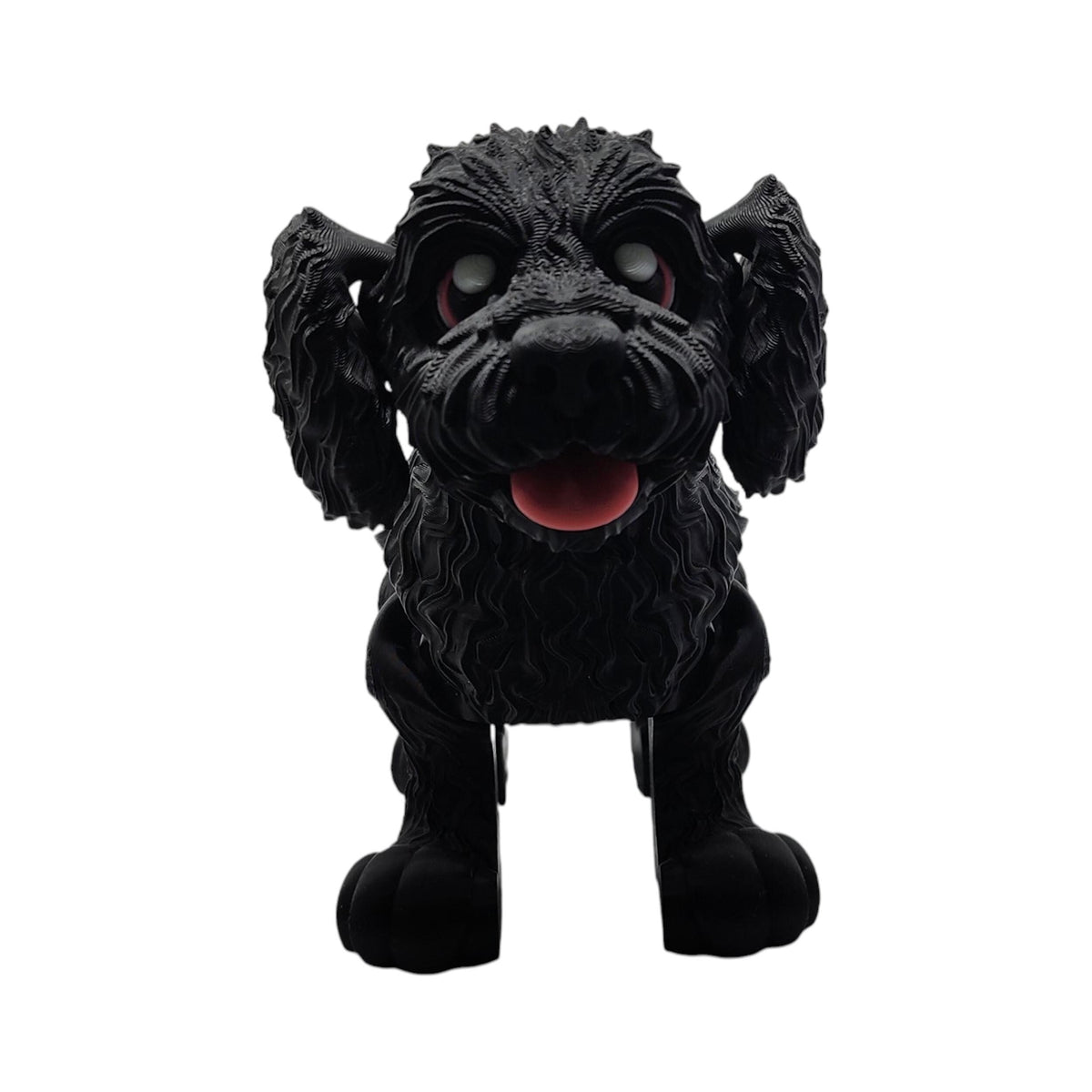 Pet Memorial Gift Goldendoodle Statue Miniature Dog Figurine Desk Display Decoration Shelf Ornament Collection Dog