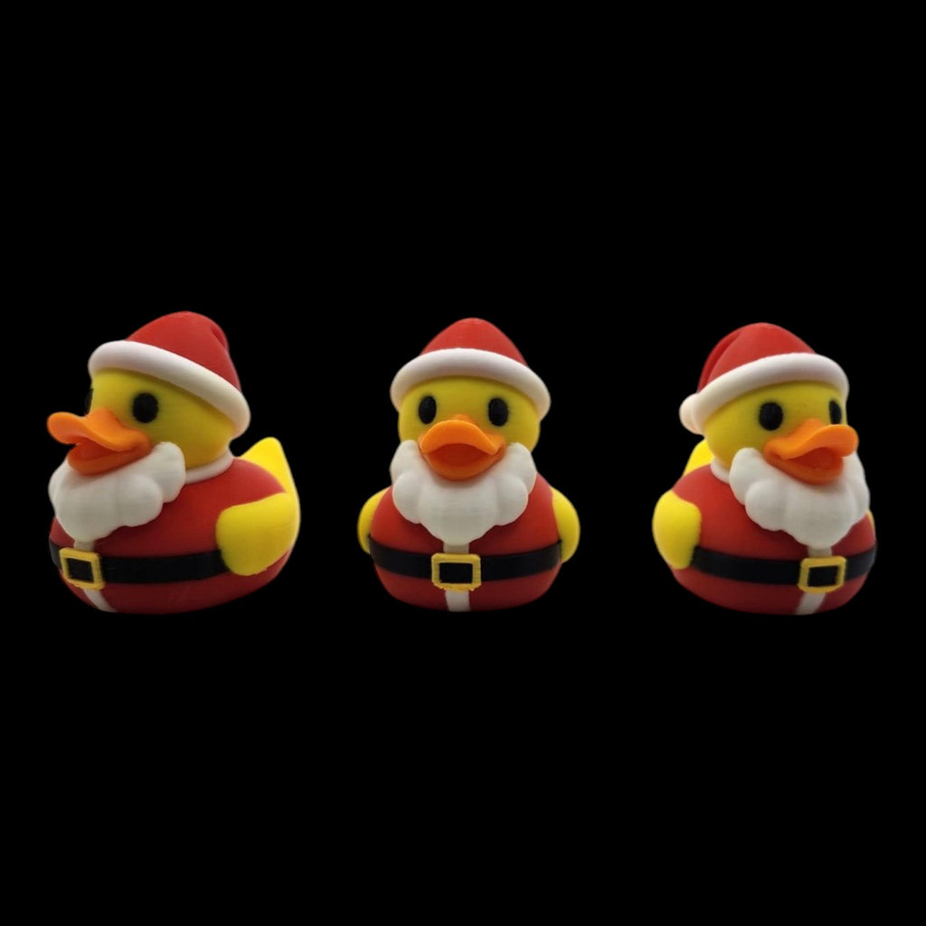 Santa and Mrs Claus Christmas Ducks Holiday Decoration -JM Designs