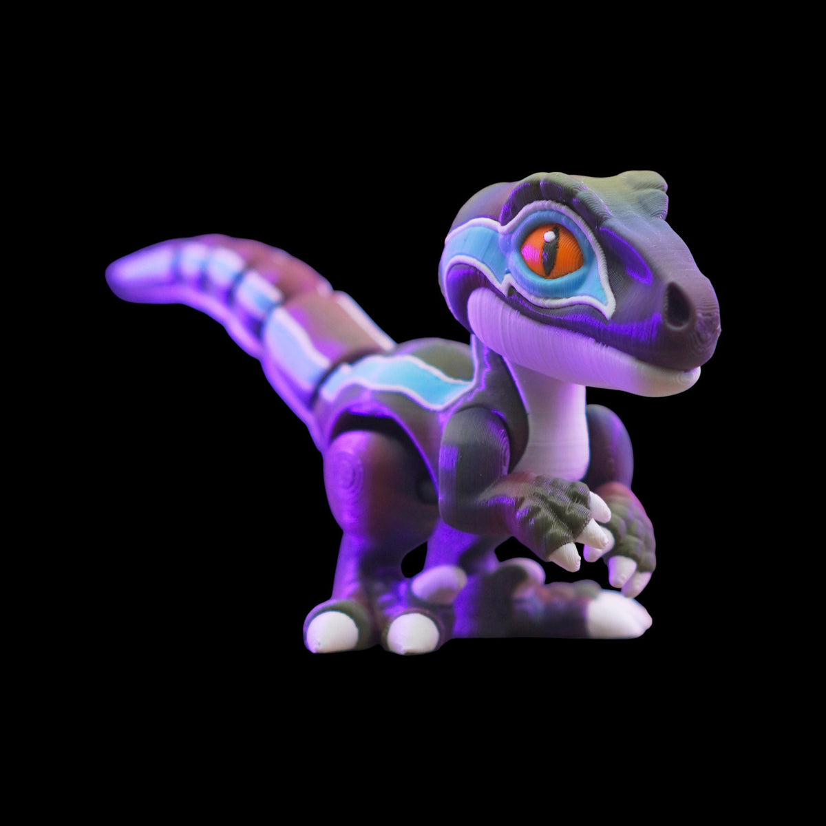 Dinosaur Enthusiast Gift Articulated Velociraptor Figure Posable Raptor Toy Premium Quality Construction Movable Joints