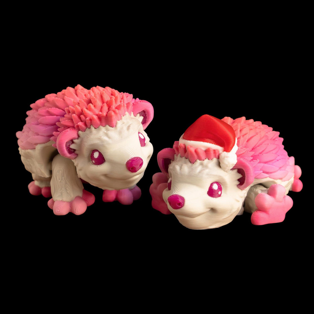 Collectible Animal Figure Articulated Hedgehog Toy Movable Parts Design Desk Accessory Fidget Item Stress Relief Tool Office Decoration Cute Gift Idea Tactile Sensory Experience Multiple Sizes Available Premium Material Quality 3D Printed