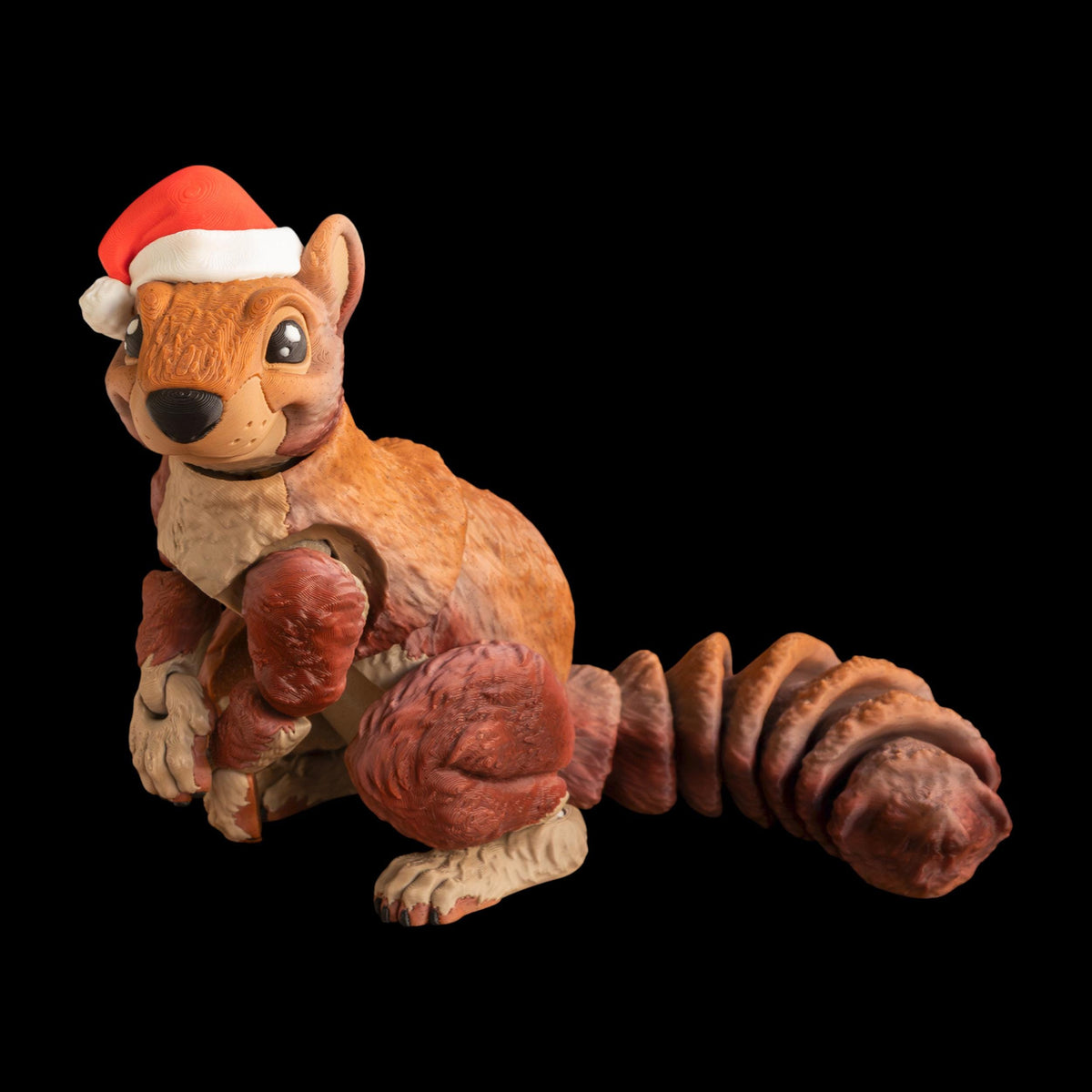 Woodland Creature Collection Articulated Squirrel Figure Animal Lover Gift Flexible Joint Design Bendable Poseable Toy