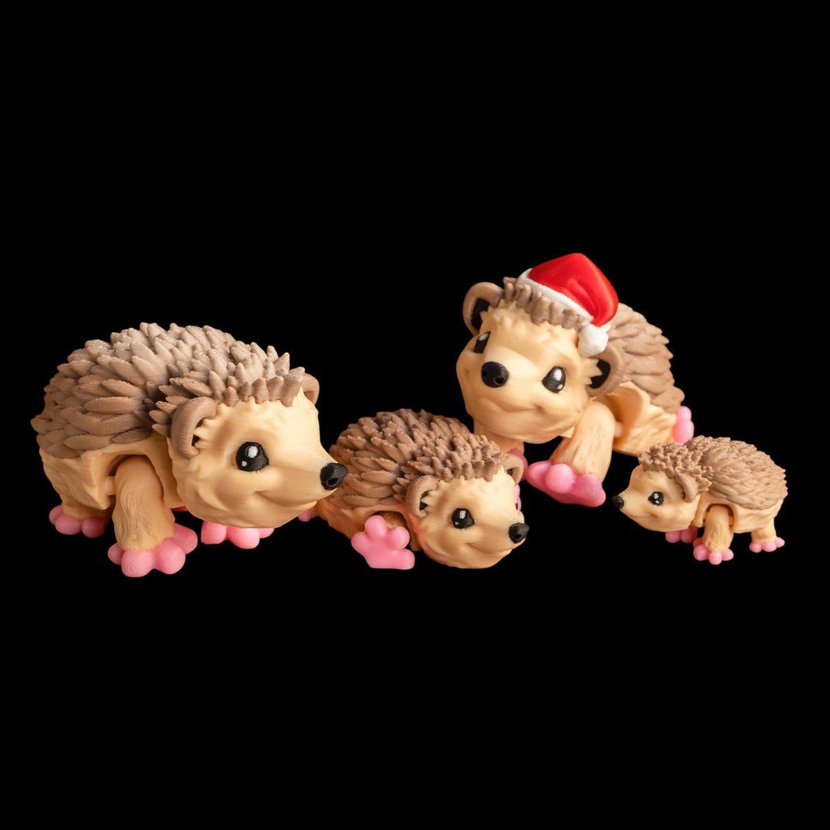 Articulated Hedgehog Toy Desk Accessory Fidget Animal Figure Collectible Stress Relief Tactile Office Decoration Cute Gift Figurine Movable Parts Sensory Item Desk Companion Multiple Sizes Available Premium Material Quality 3D Printed