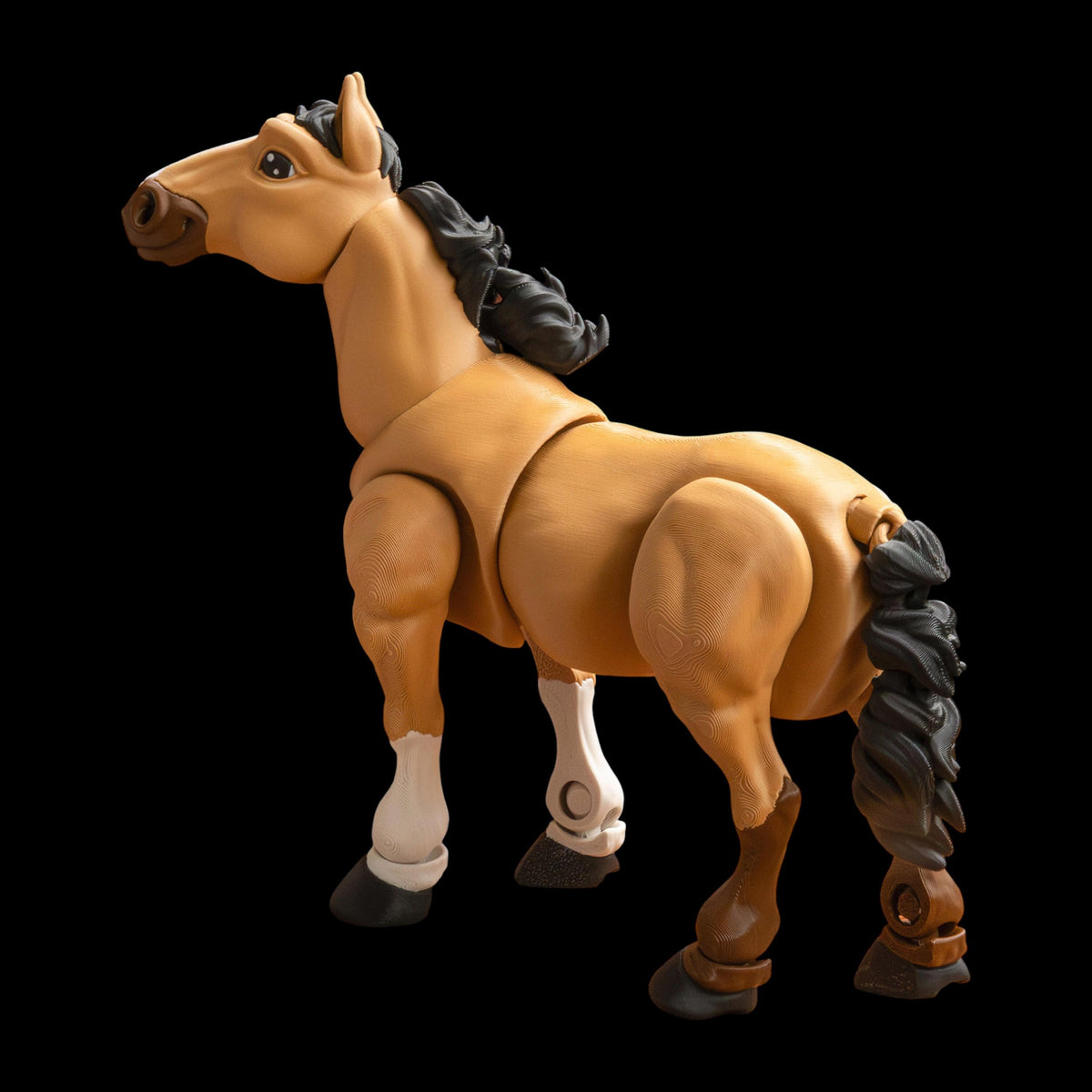 Fantasy Creature Collection Articulated Unicorn Figure Movable Legs Design Posable Animal Toy Desk Decoration Display Piece Premium Quality Construction Child Birthday Gift Idea Collectible Miniature Item Multiple Size Options Available