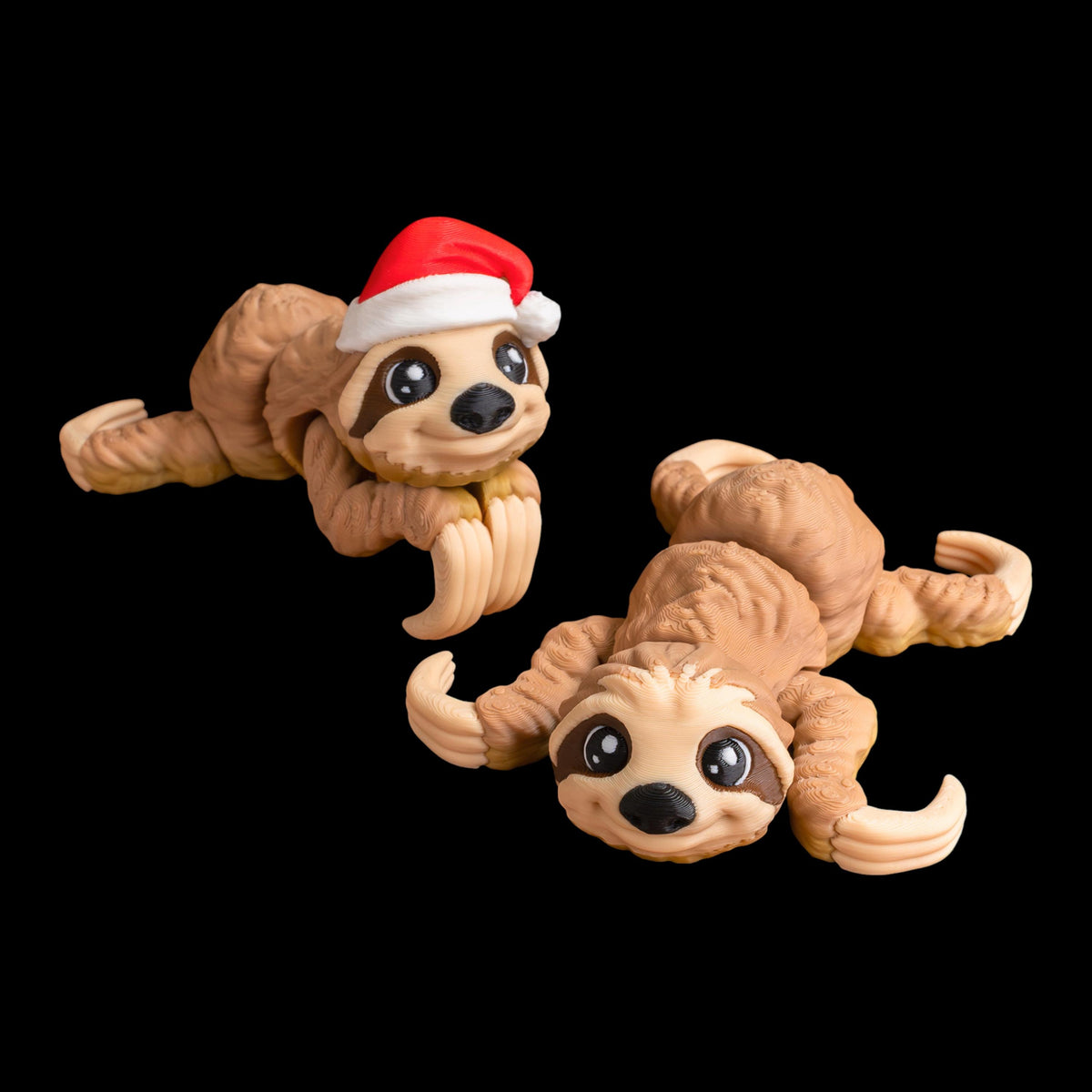 Adorable Sloth Figurine with Articulated Joints, Perfect for Your Desk Decor Articulated Desk Accessory with Moving Joints